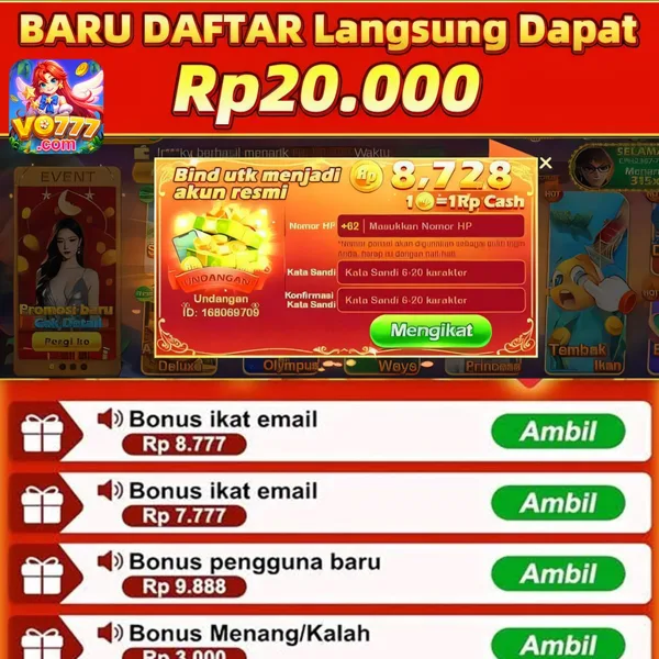 V0777 Login Resmi APK 2026
